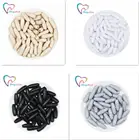 Teeny Teeth 100 шт. монохромный Цвета аварийное отсоединение Безопасность застежка для изготовления ювелирных изделий Прорезывания Зубов Ожерелья  Браслеты Пластик Отрывные застежки