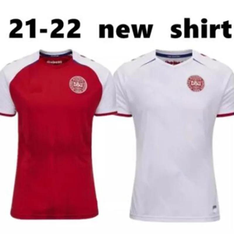 

2021 2022 Denmark shirt 21 22 dinamarca camisetas Eriksen HOjbjerg Home Away Top Thai National Shirt