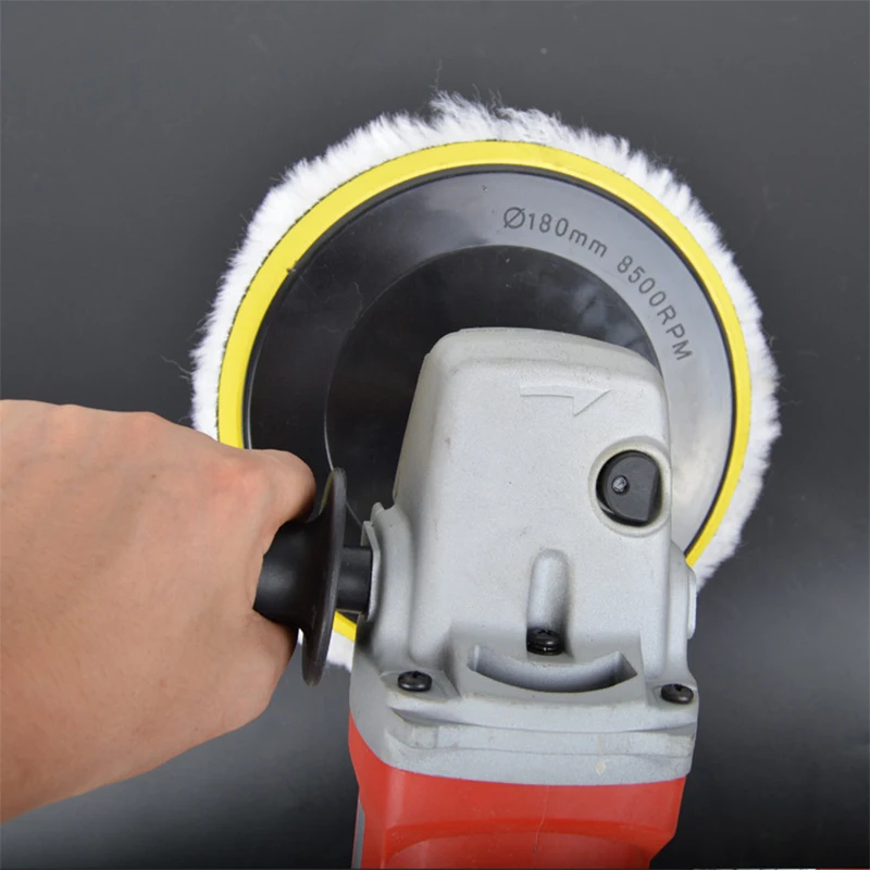 

2Pcs Wool Polishing Pad For Polisher Machine Waxing Polishing Buffing Car Paint Care Polisher Pads For Car Polisher 4/5/6/7Inch