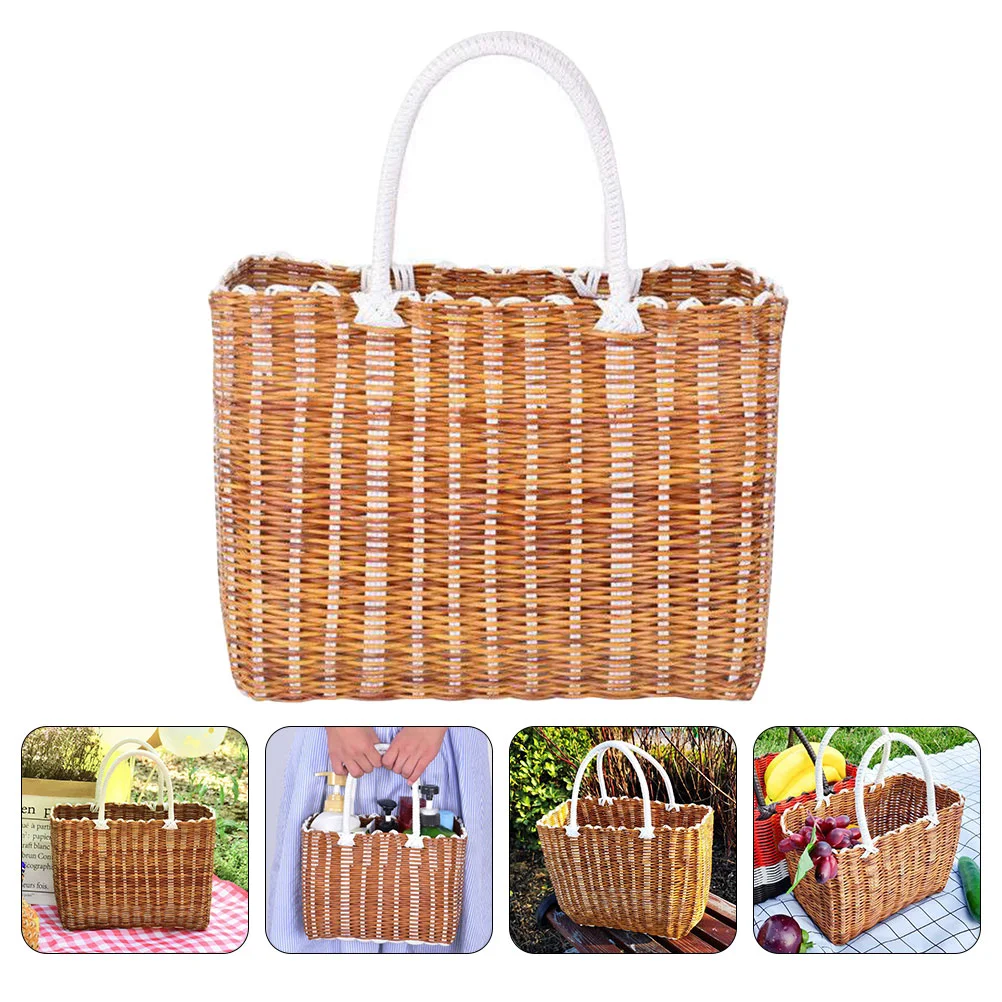 

1Pc Plastic Storage Container Plastic Storage Container Fruit Bucket