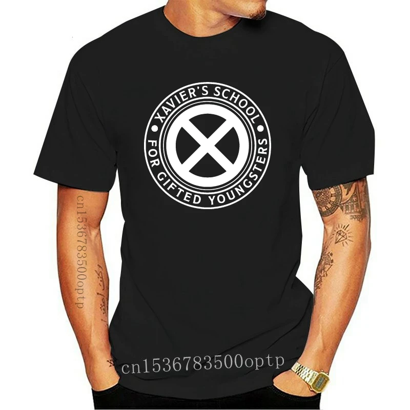 

New 100% Cotton O-neck Custom Printed Tshirt Men T shirt Xavier School for Gifted Youngsters - X Men Women T-Shirt