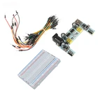 MB-102 MB102 макетная плата 400 830 точек без пайки печатная плата хлебная плата тестирование Разработка DIY для arduino