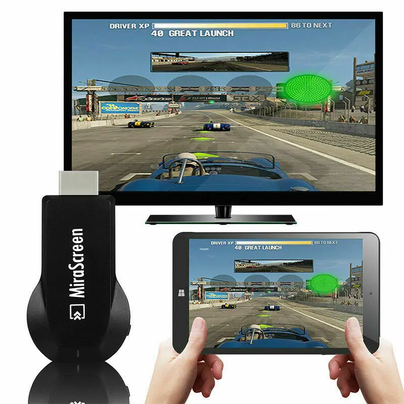 MiraScreen Wireless WiFi Display Dongle Receiver 1080P HD DLNA Airplay Miracast for Smart Phones Tablet PC to HDTV Monitor | Компьютеры и
