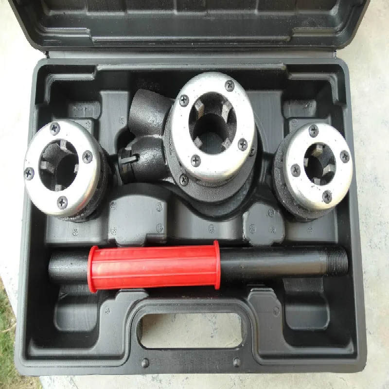 1/2 1 дюймовый ручной проволочный станок шарнирная резьба Тяговая труба