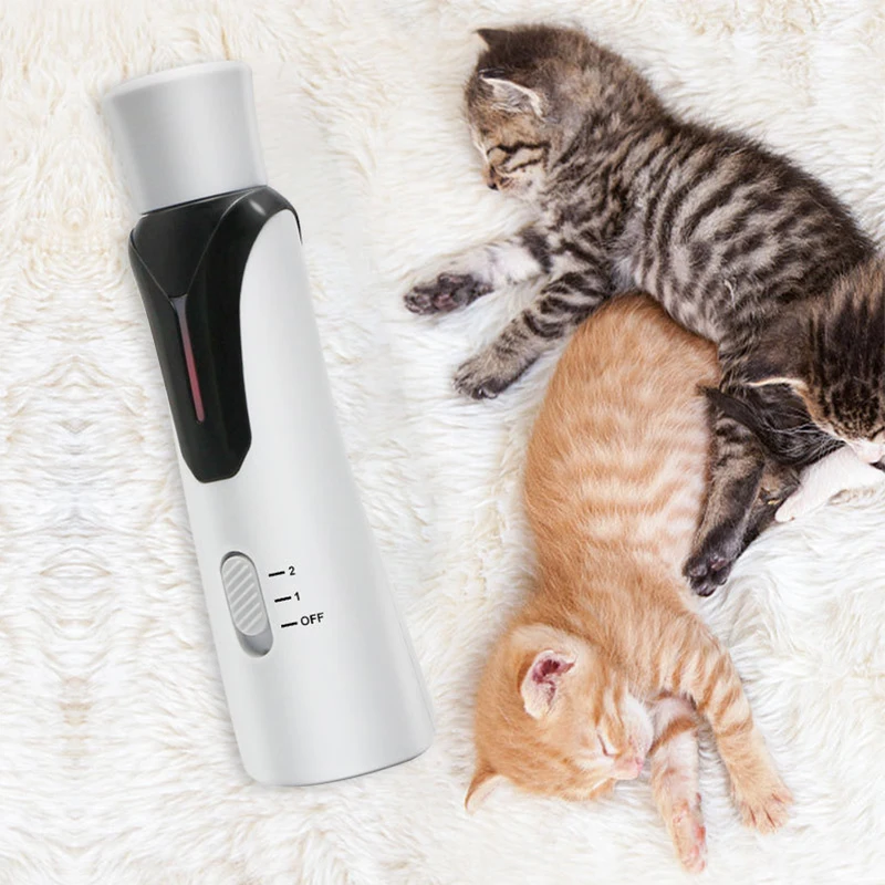 

Dog Nail Clipper Electric Pet Nail Scissors Grinder Dogs Cast Claw Grooming Trimmer Cutter Rechargeable USB Pet Supplies