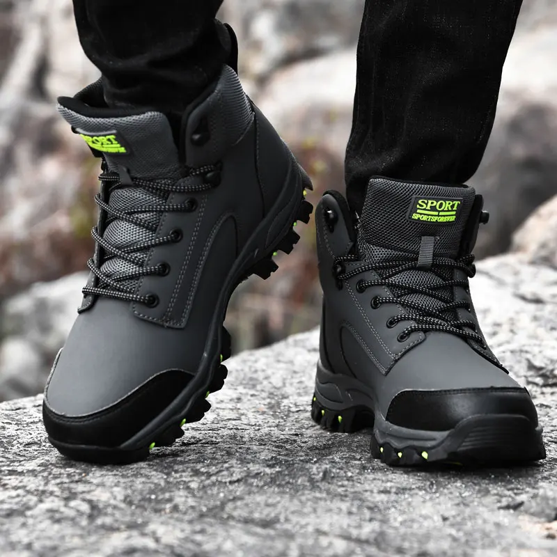 

Winter Boots Men Desert Boots Boty For Men Men's Shoes Military Boot Mens Casual Leather Dress Waterproof Cowboy Summer