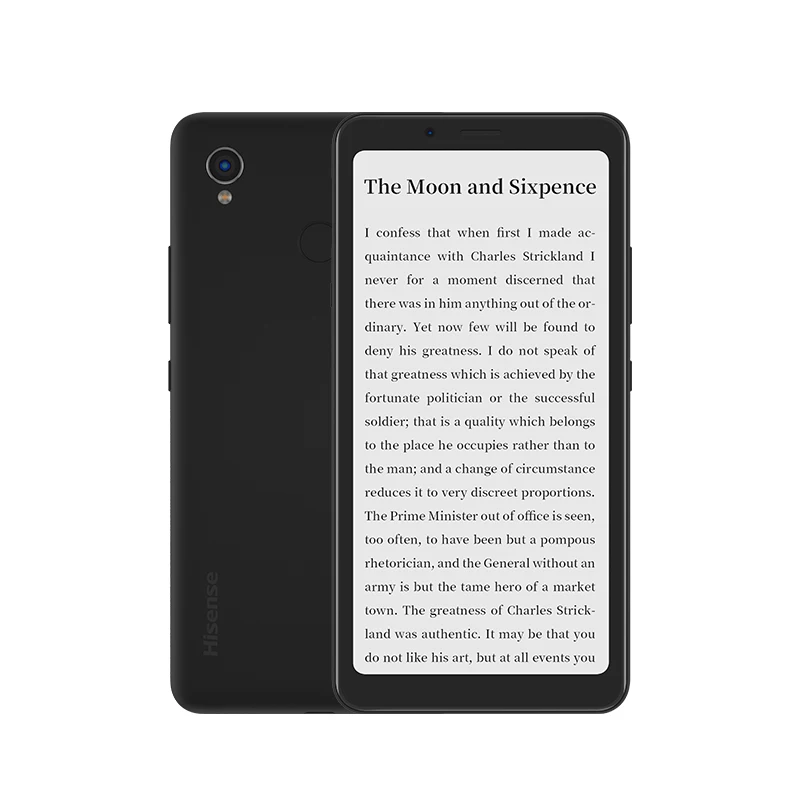 Google play Hisense A5 Pro eink Display Screen FaceID Fingerprint Android 10 5.84" Ebook Read Kindle e ink English Smart Phone