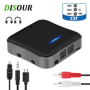 b19 aptx hd low latency bluetooth 5 0 audio transmitter receiver music csr8675 tv pc wireless adapter rcaspdif3 5mm aux jack free global shipping