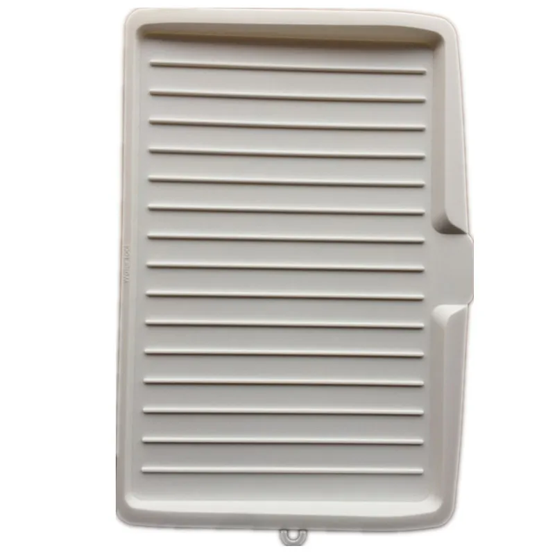 

Kitchen Drain Tray Cutlery Storage Rack Rectangular Plastic Drain Bowl Dish Rack Fruit and Vegetable Water Treatment Accessories
