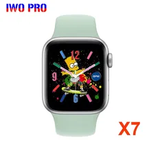 IWO MAX 2.0 Smart Watch X7 Bluetooth Call  Full Touch Screen Sports Fitness Tracker Heart Rate Blood Pressure Monitor Smartwatch