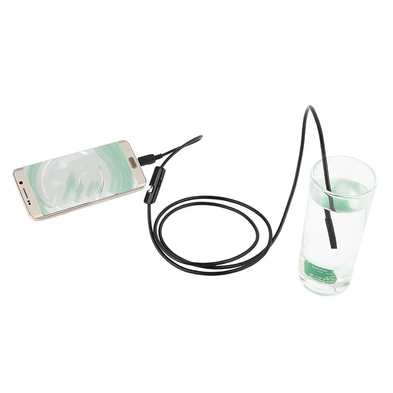 8 мм HD USB эндоскоп камера 5 м Android Мобильный компьютер общий Авто Ремонт