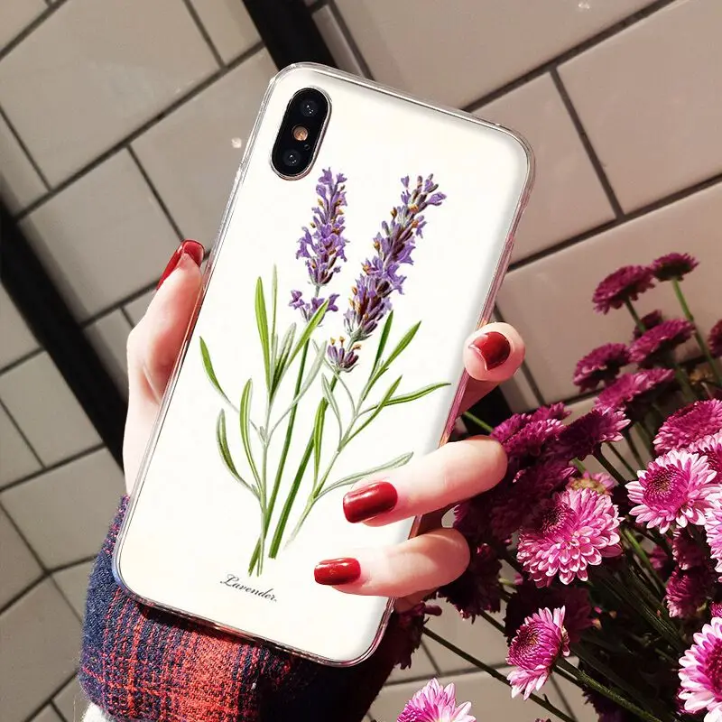 Yinuoda простой Лавандовый фиолетовый чехол для телефона iPhone X XS MAX 6 6s 7 7plus 8 8Plus 5 5S SE XR