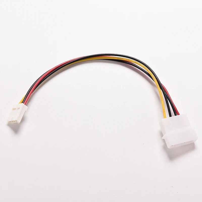 2 шт. 4-контактный блок питания IDE ATA для флоппи-дисков Кабель-адаптер компьютера |