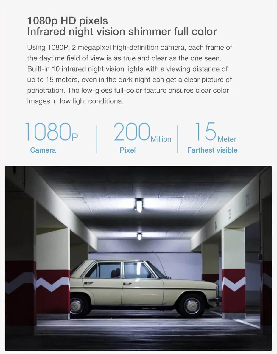 Xiaomi IP уличная камера Smart HD Wifi Cam 1080P PTZ веб-камера IP66 AI H.265 ночное видение двойная антенна сигнал Mihome APP