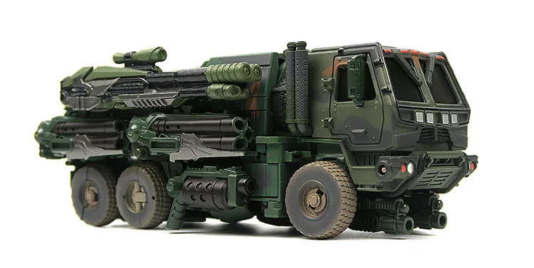 Трансформация Робот WJ M02 камуфляж дым ДЕТЕКТИВНАЯ модель грузовика фигурка сплав Модель Коллекция игрушек подарки