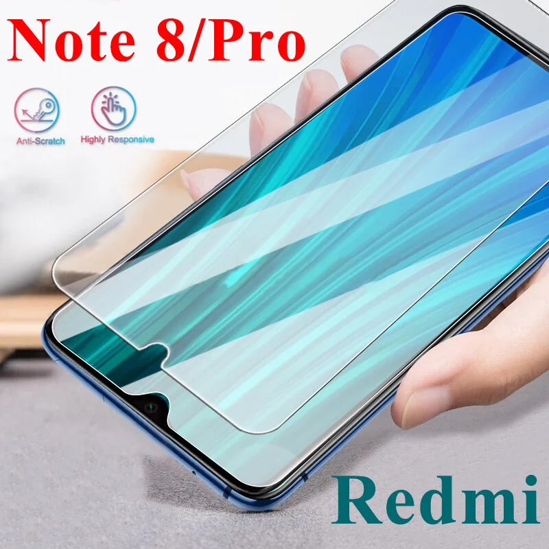 Примечание 8Pro лист закаленное стекло для Xiao mi Red Note8 Pro защита экрана Xio Armored xaomi Not 8