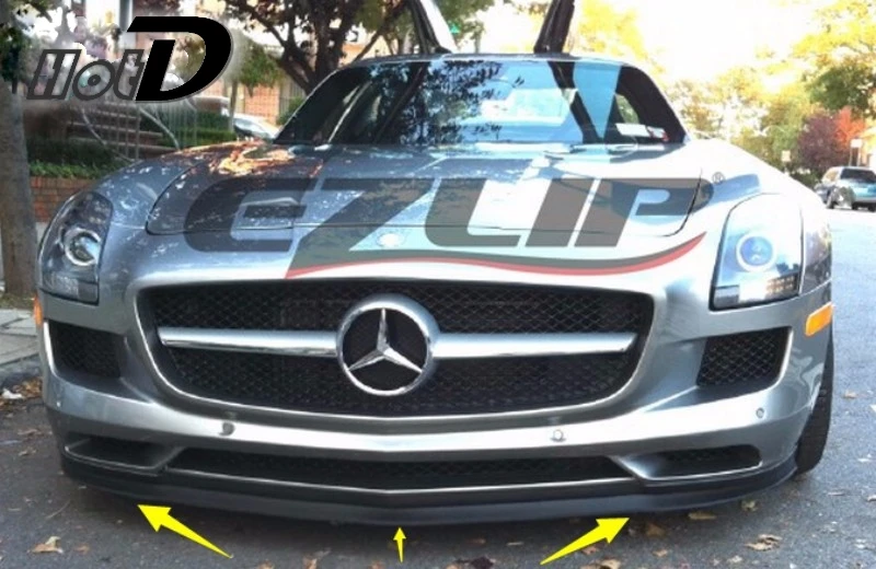 NOVOVISU бампер губы для Mercedes Benz SLS AMG/Топ шестерни магазин спойлер Тюнинг