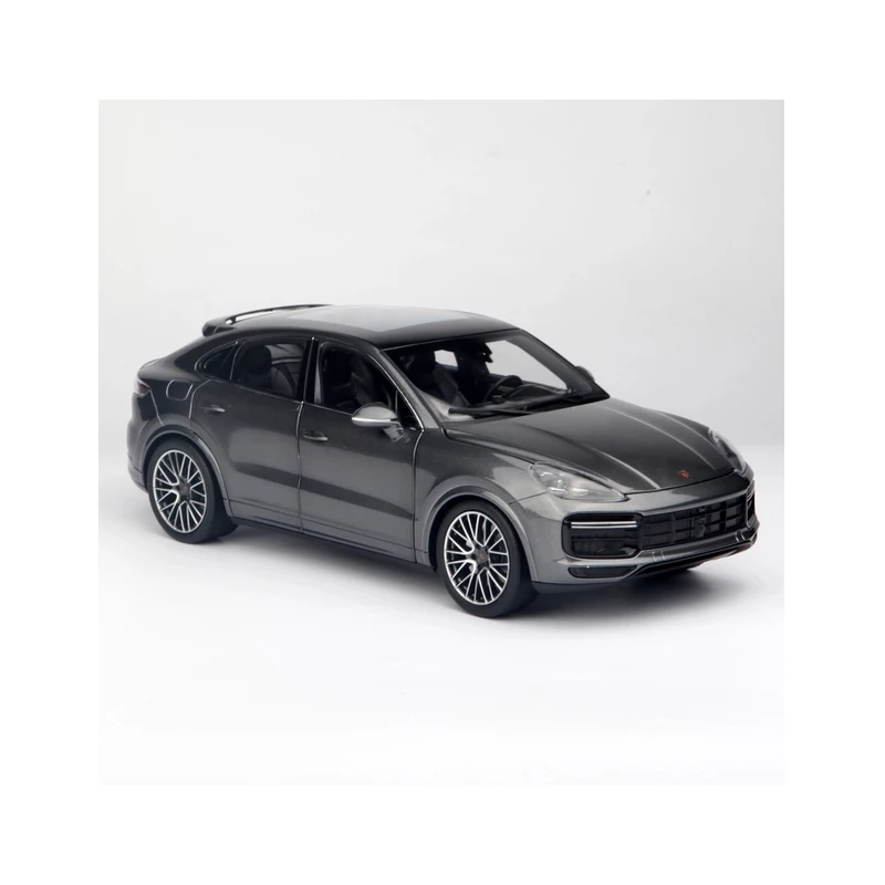 WELLY 1:24 литая металлическая Машина Porsche Macan Cayenne Turbo игрушечные автомобили SUV модель