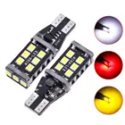 2 шт. Canbus W16W T15 2835 15SMD светодиодный автомобильный тормоз обратный поворот лампа для противотуманной фары