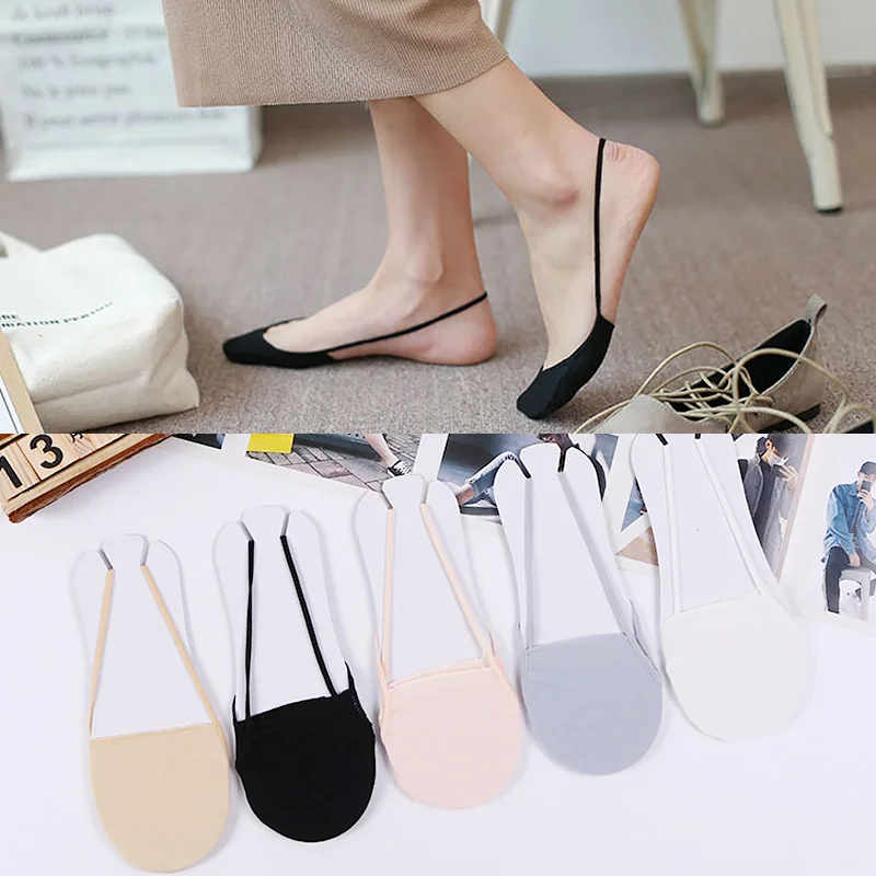 Носки женские хлопковые ультратонкие дышащие короткие 1 пара | Женская одежда