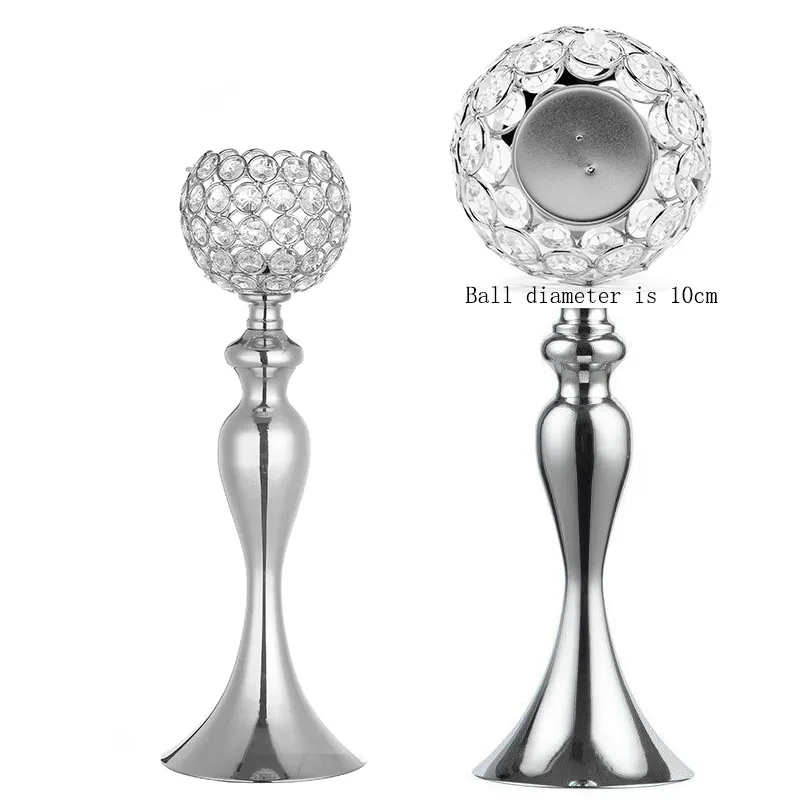 39 см (15 дюймов) Высокий Свадебный центральный элемент подсвечник дорожный