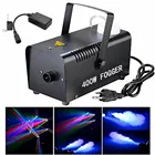 Беспроводной удаленный туманный аппарат 400 Вт, мини-дымовой аппарат для сценического освещения, домашнего праздвечерние чного шоу, оборудование для DJ, распылитель тумана