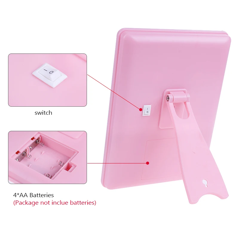 Dimmable светодиодный косметическое зеркало 16 светильник лампы освещенный