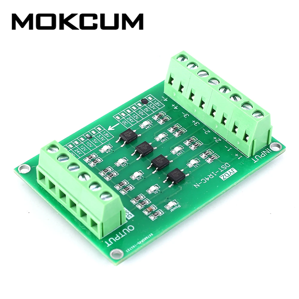 4Bit изолятор оптопары кодировщик счетчик 3 V 5V преобразователь сигнала PLC