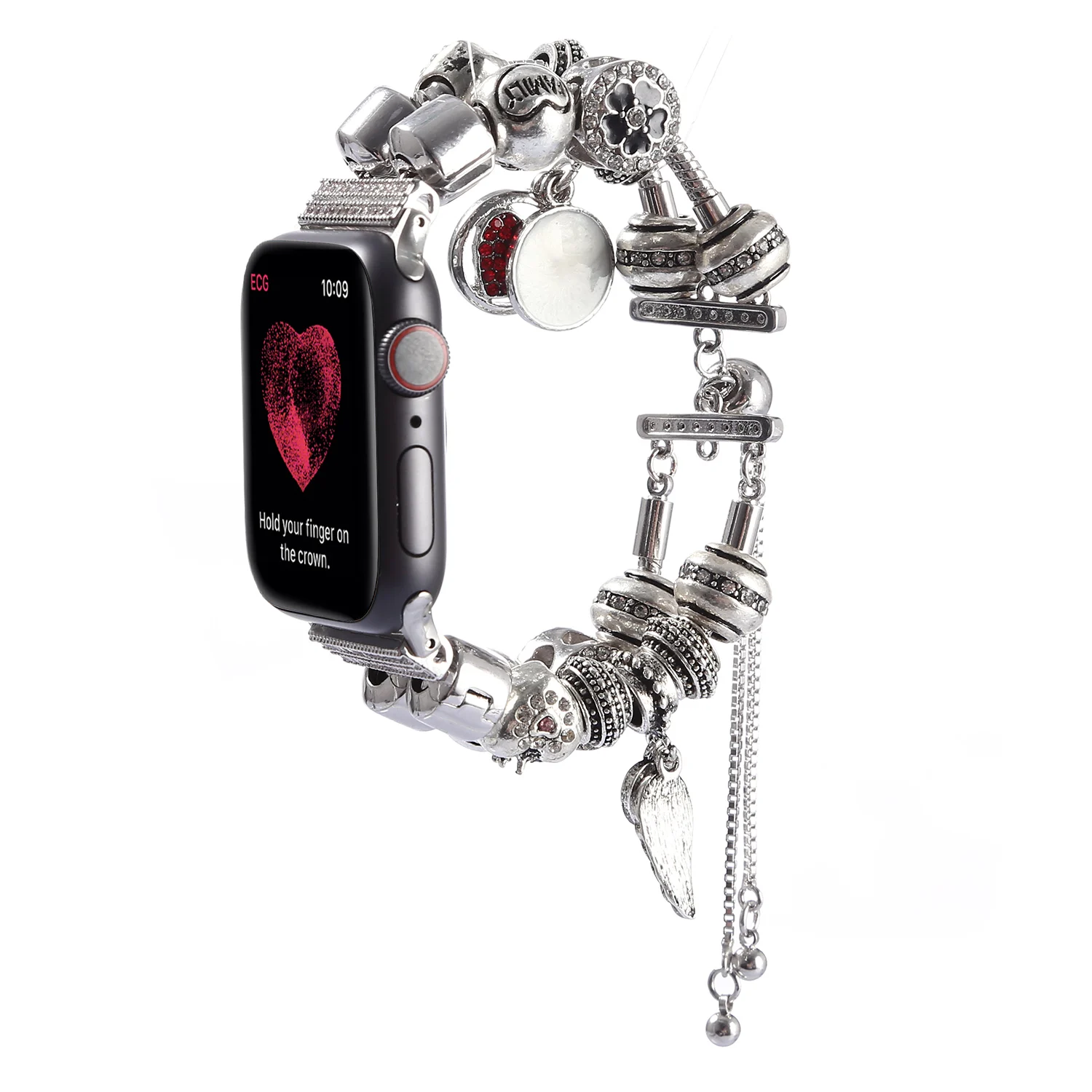 Браслет сделай сам для Apple Watch 2 в 1 42/44 мм серия 5/4/3 ювелирные изделия ручной работы