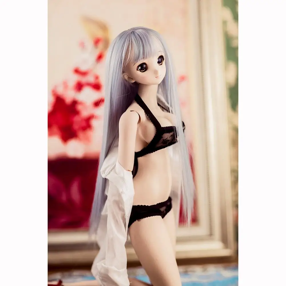 Bybrana BJD SD Кукла Одежда Топы Футболка Повседневная прозрачная рубашка белая черное