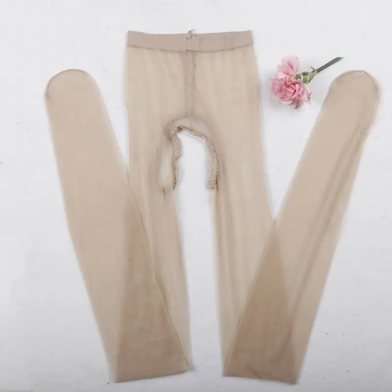 Пикантные колготки один размер женские пикантные прозрачные без промежности