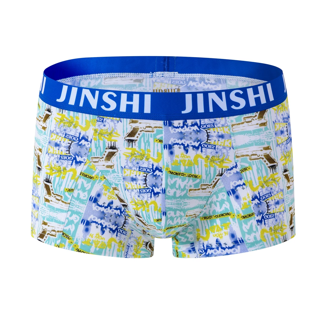 

Men Boxershort Fashion Print Short Boxers Briefs New 2021 Summer Mens Soft Breathable Underwear Bamboo Male Boxer