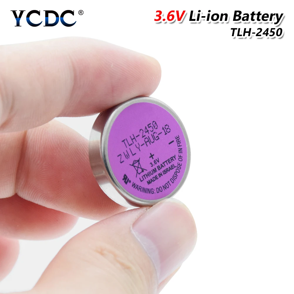 TLH-2450 TLH2450 ER2450 Кнопочная батарея 3,6 V 550mAh литиевая батарея ies для систем контроля давления в шинах