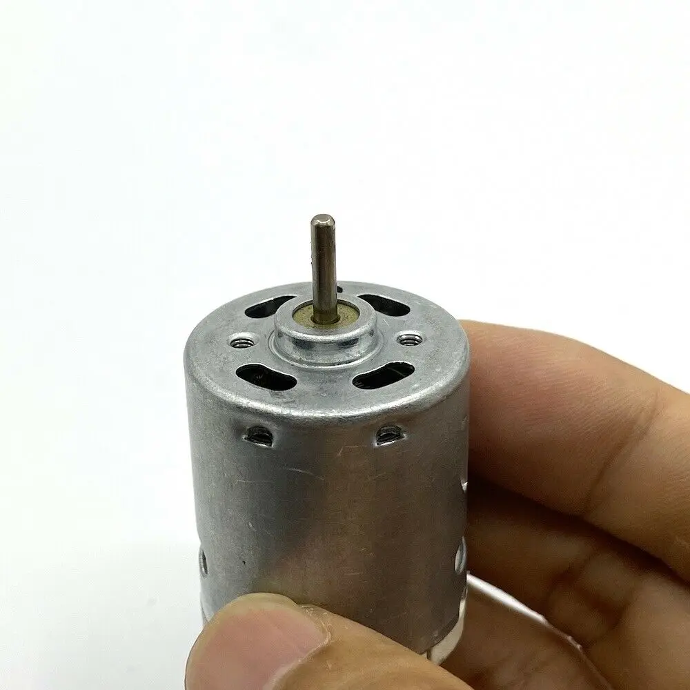 RS-360SH DC6V 12V 18V 11000RPM Высокоскоростной микро мини-двигатель 28 мм двойной вал 2 3 |