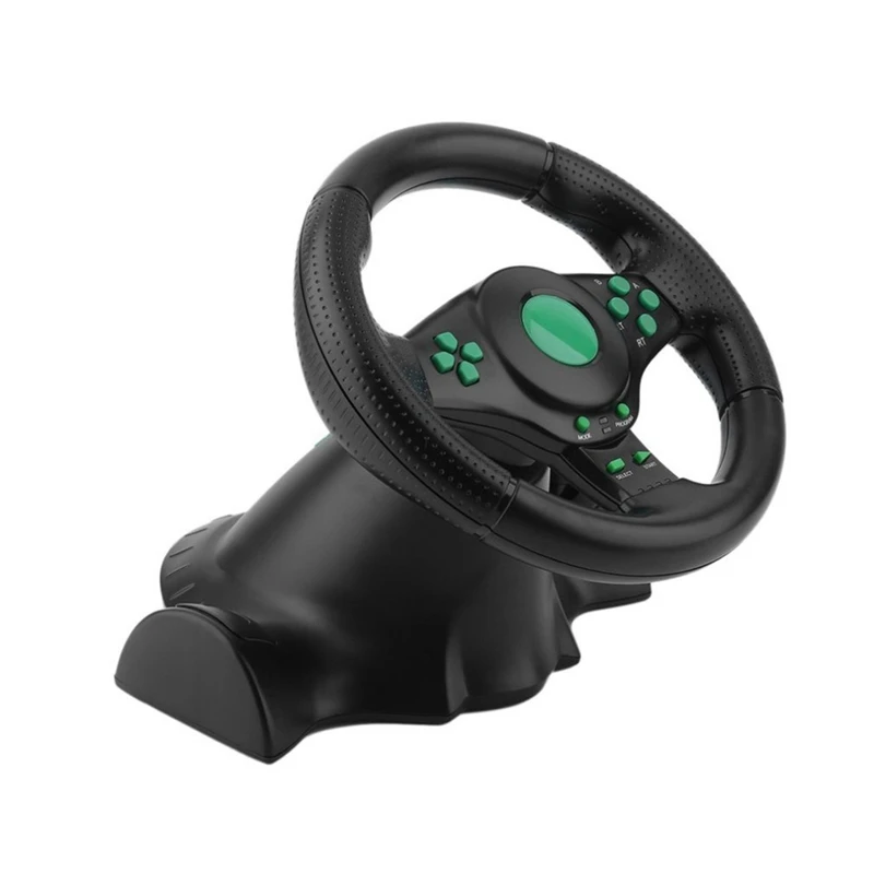Рулевое колесо Racing Game для Xbox 360 Ps2 Ps3 компьютера Usb Автомобильное рулевое вращение