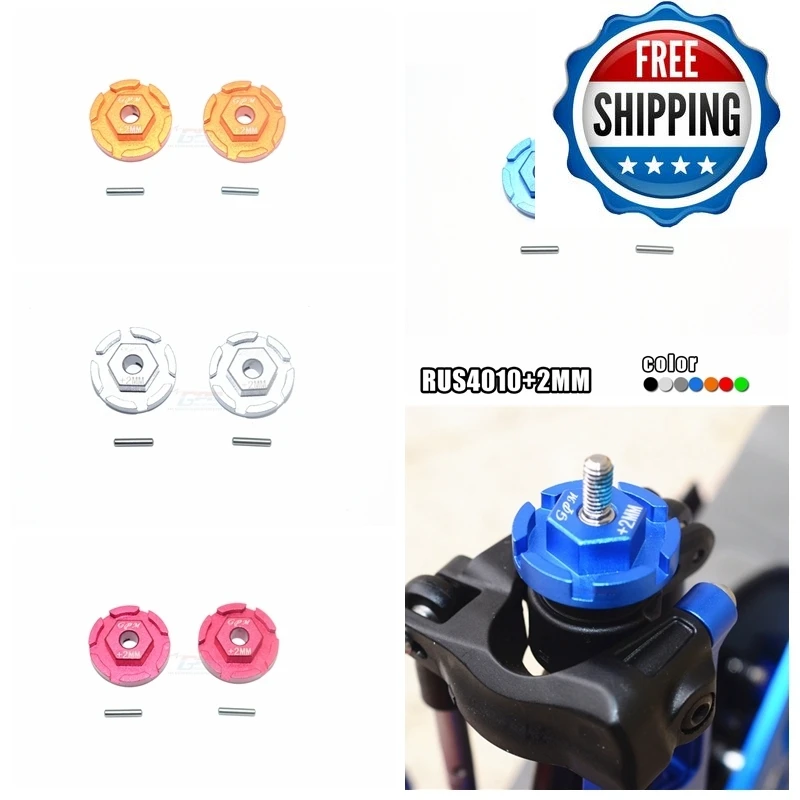 Алюминиевый сплав утолщенный 2 мм Шестигранный адаптер для TRAXXAS RUSTLER 4X4 VXL 67076 4 rc