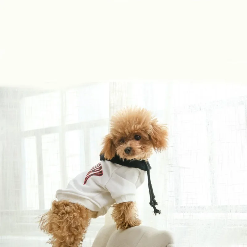 Одежда для собак одежда маленьких подходящая футболка французского бульдога