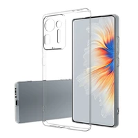 ultra thin clear mobile phone case high transparent soft tpu cover anti drop protection shell fit for xiaomi mix 4 5g