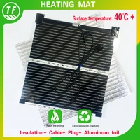 ac220v electric heating mat surface temperature 40 celsius warming hands feet fish tank pet house eu plug heating film