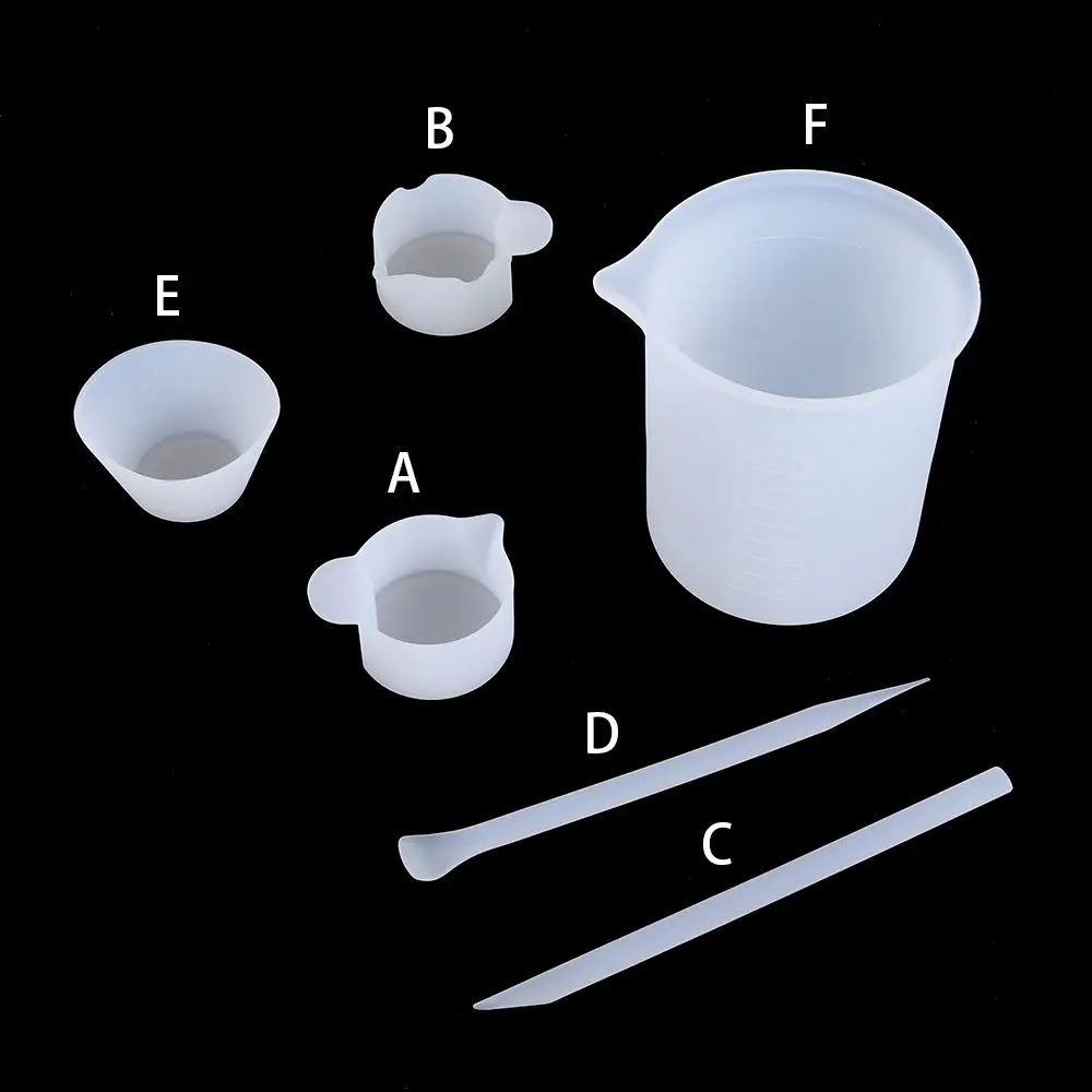 Многоразовая перемешивающая палочка силиконовая форма стакан из эпоксидной