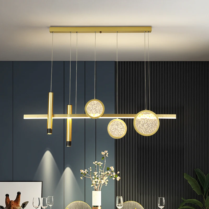 

Nordic Modern Led Pendant Lighting Crystal Glass For Living room Dining room Kitchen Bedroom Chandelier Minimalist Luminaires