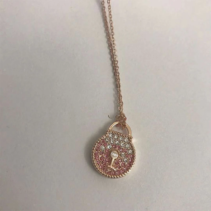 

2020 Fashion Trend SWA New TOGETHERNESS LOCK Set Exquisite And Eternal Love Lock Decoration Female Set Romantic Jewelry Gift