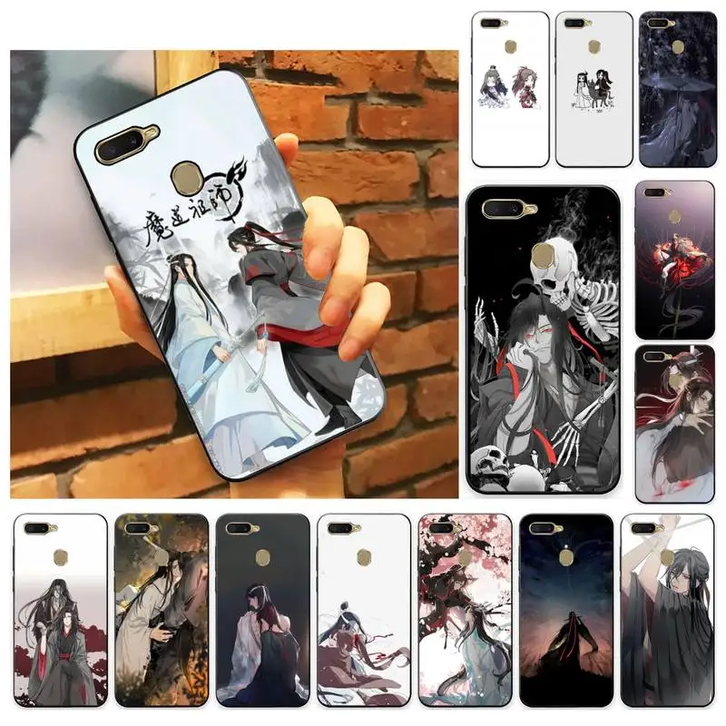 

Mo Dao Zu Shi MDZS Anime Phone Case For Oppo A9 Realme C3 6Pro Coque For vivo Y91C Y17 Y19 Back Cover