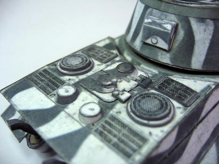 1:35 немецкий Лев тяжелый танк DIY 3D бумажная карточка модель Конструкторы развивающие игрушки военная модель строительные игрушки