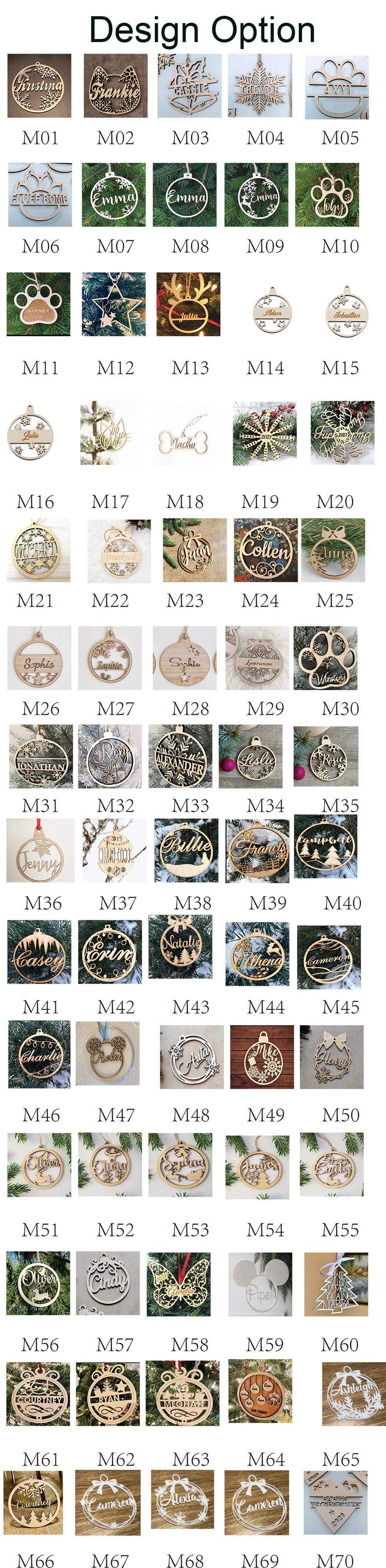 Индивидуальные рождественские шары по индивидуальному заказу рождественская