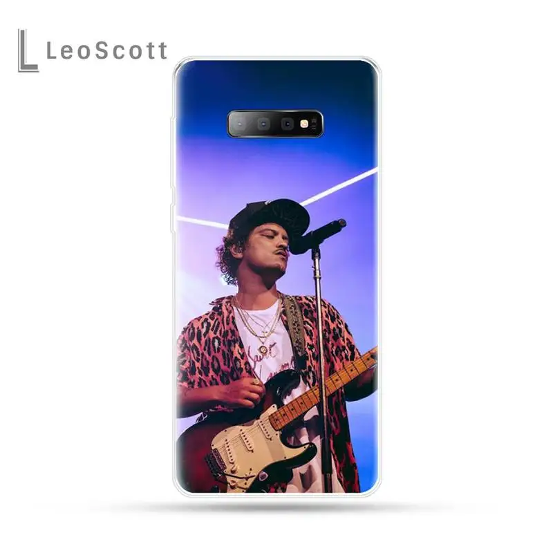 

Bruno Mars American male singer Phone Case For Samsung Galaxy S5 S7 S8 S9 S10 S10e S20 edge plus lite