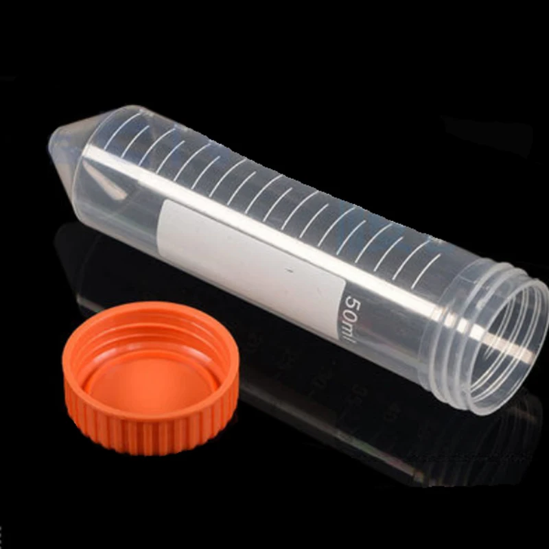 Пластиковая винтовая крышка 50 мл плоская центрифуга [испытательная трубка]