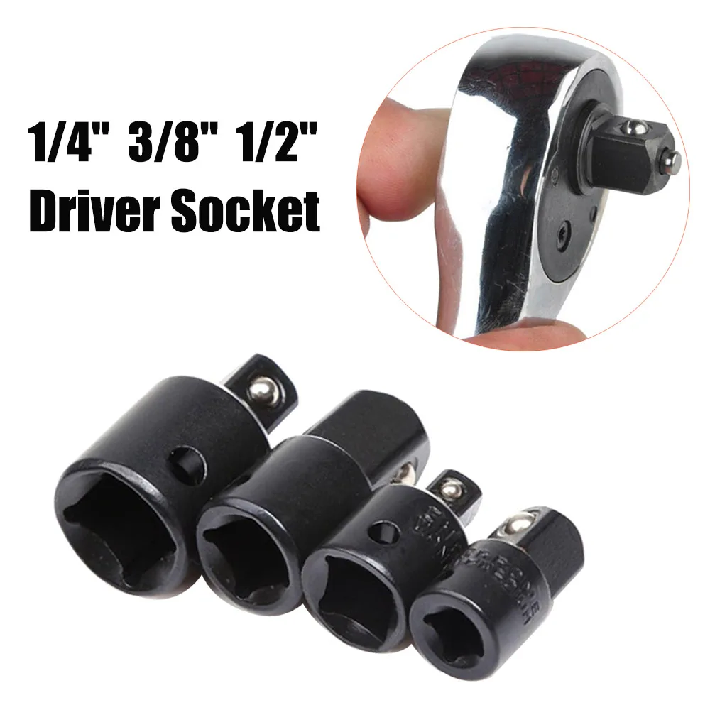 

1pc/4pcs 1/4 3/8 1/2 Drive Socket Adapter Converter Reducer Air Impact Craftsman Socket Wrench Adapter Hand Tools Set