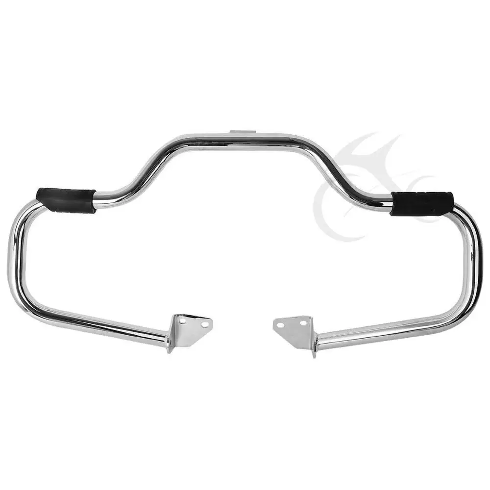 Мотоцикл 1 25 &quotзащита двигателя шоссе Crash Bar для Harley Dyna Street Bob Low Rider Fat 2006 2017|Бамперы