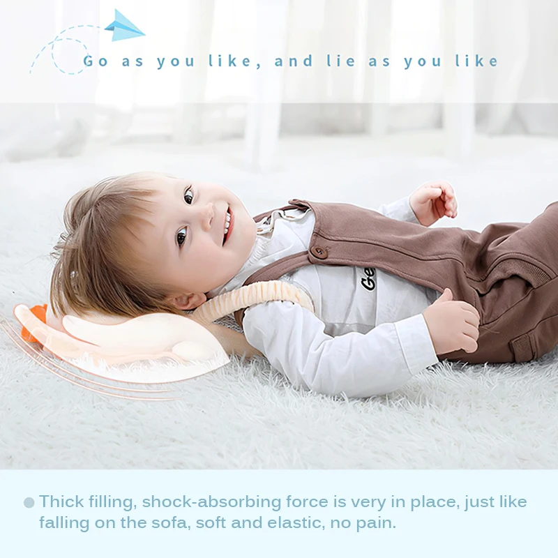 

Baby Head Protector Pillow Anti-Fall Pillow Toddler Protective Cushion For Learning Walk Sit Head Protector Pillows For Children